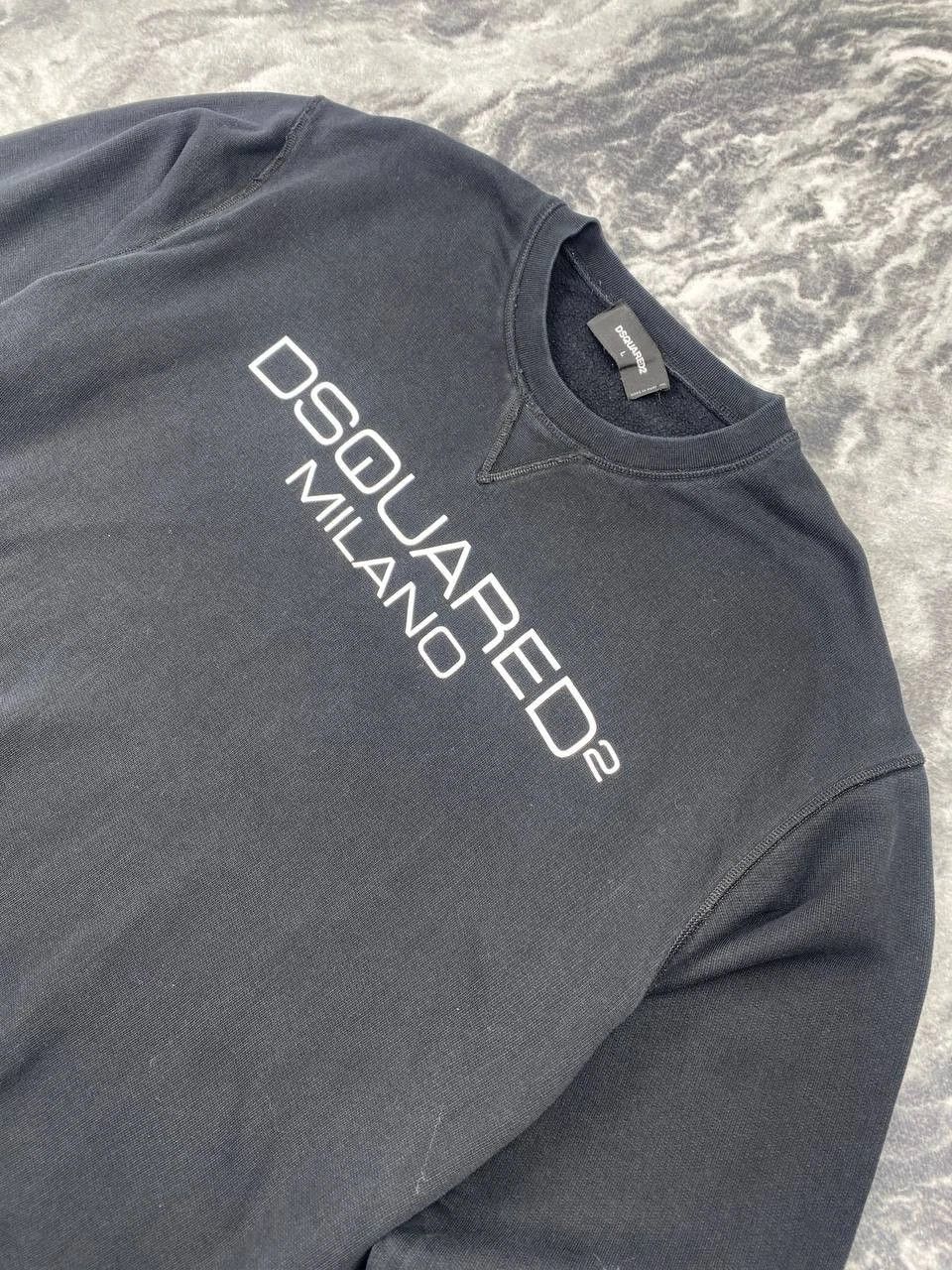 Dsquared2 Dsquared2 Sweatshirt Big Logo Men Size L Black Size US L / EU 52-54 / 3 - 2 Thumbnail