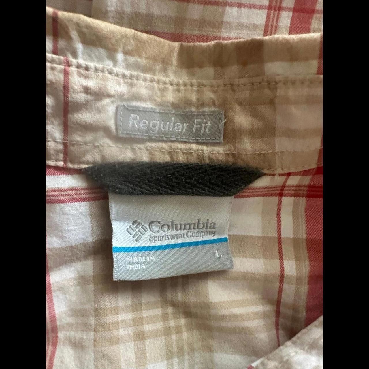 Designer Mens Used Columbia Plaid Shirt Size US L / EU 52-54 / 3 - 3 Thumbnail