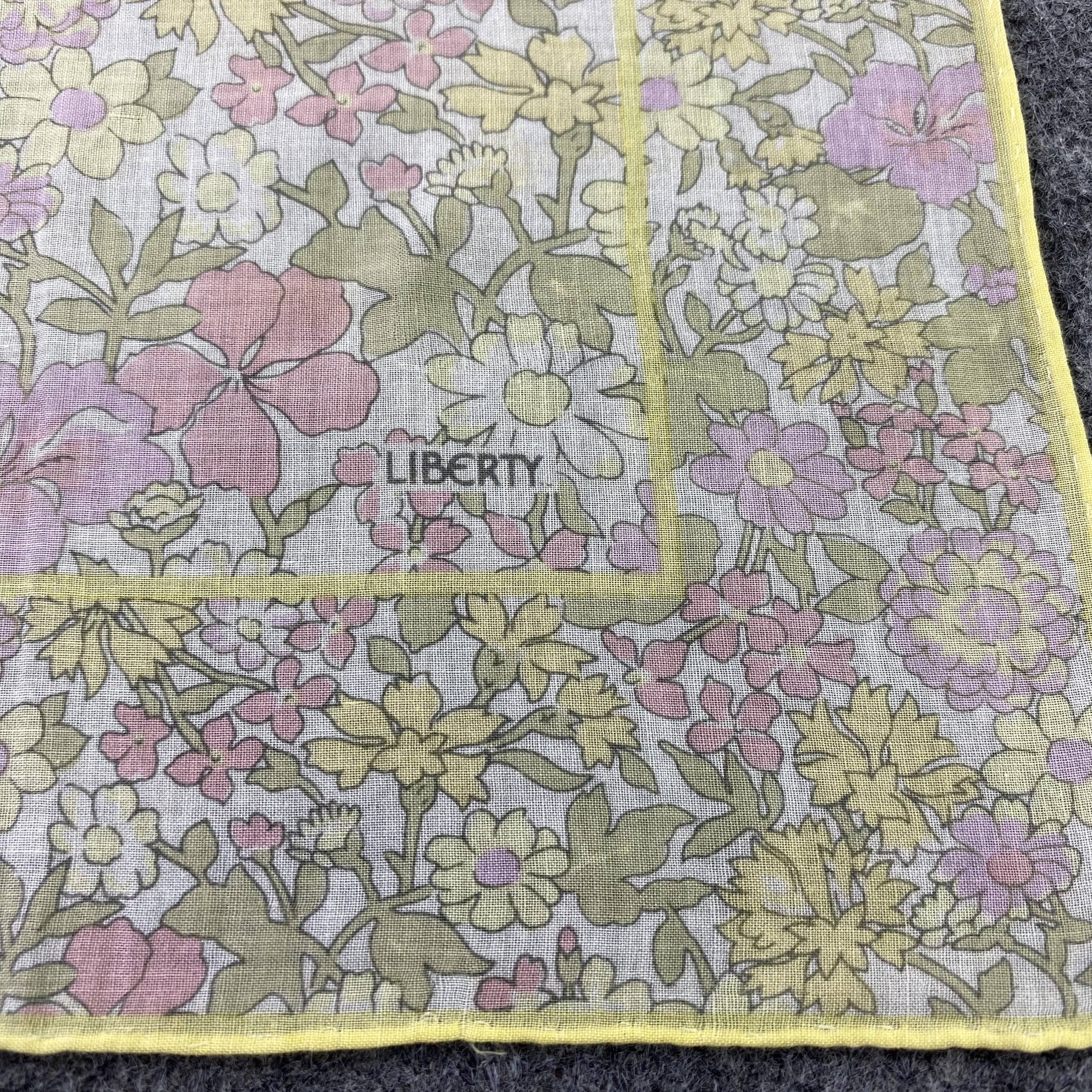 Liberty Liberty Handkerchief / Bandana / Neckerchief-B1554 Size ONE SIZE - 7 Thumbnail