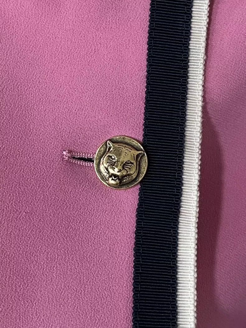 Gucci Gucci Pink retro suit 2501-Nextarrow Size 42R - 8 Thumbnail