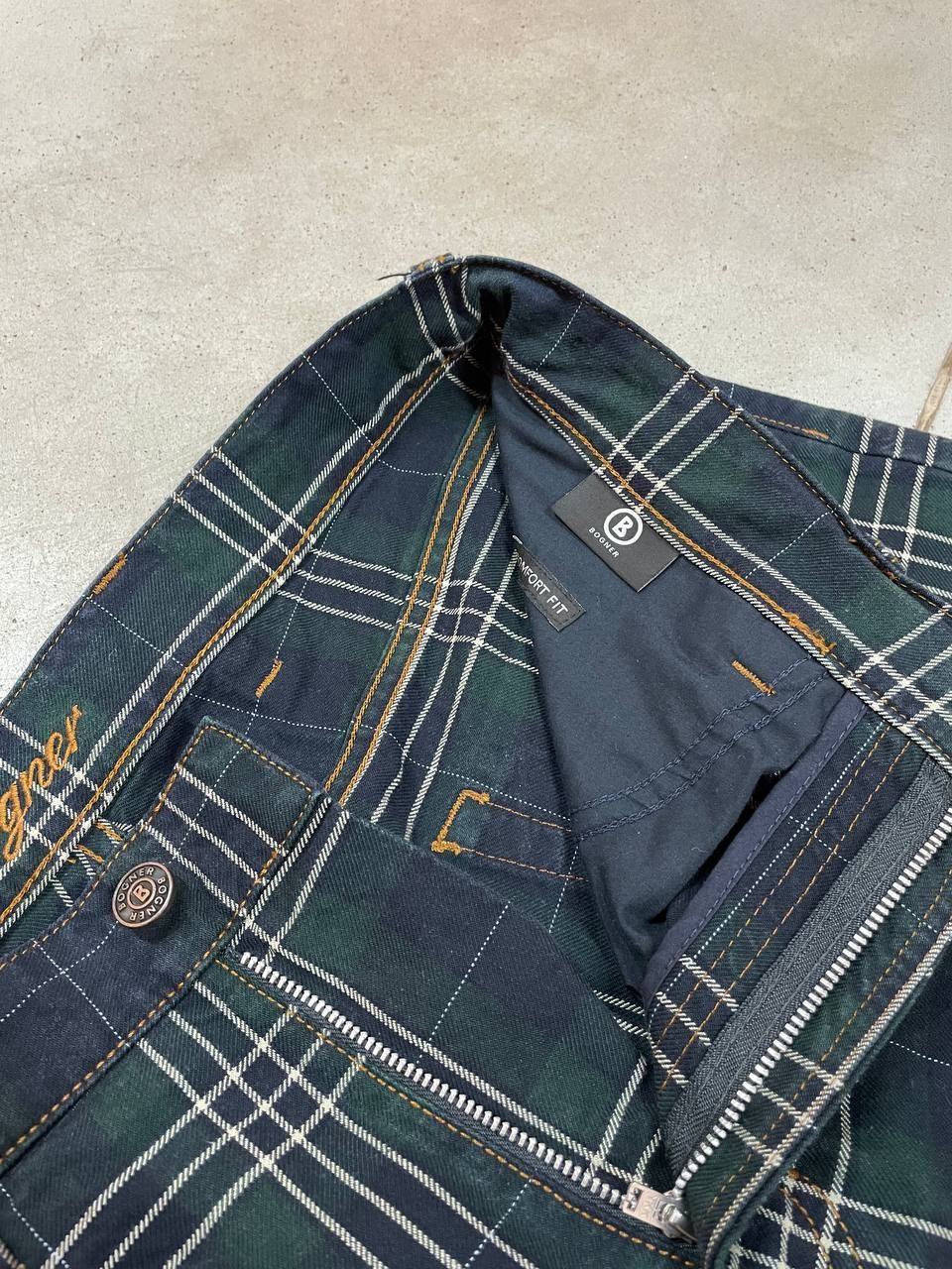 Bogner Vintage Bogner Plaid Pants Size US 36 / EU 52 - 6 Thumbnail