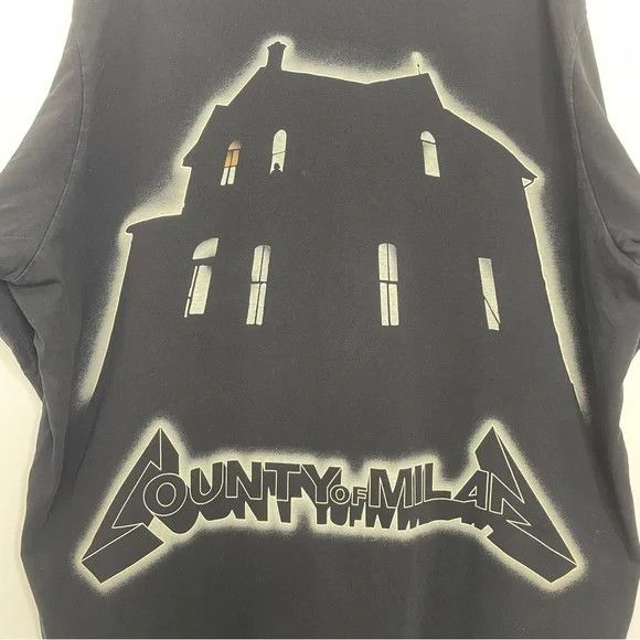 Marcelo Burlon Marcelo Burlon County of Milan Ghost House LS T-Shirt M Size US M / EU 48-50 / 2 - 11 Thumbnail