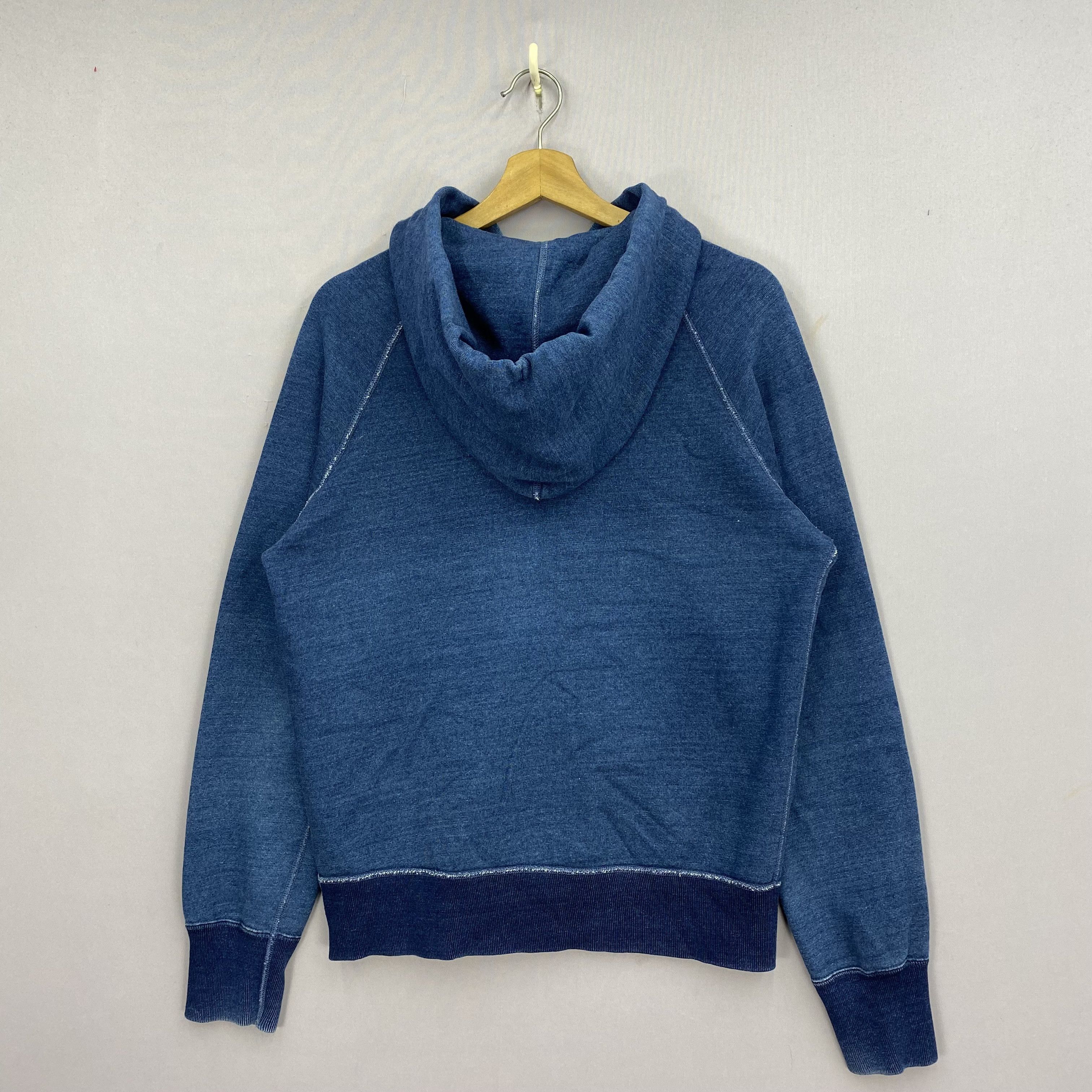 OMNIGOD Vintage Omnigod Sweater Denim Knitted Hoodie Sweatshirt Size US M / EU 48-50 / 2 - 2 Thumbnail