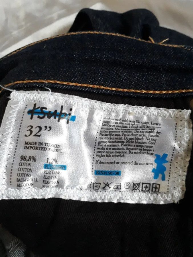 Ksubi 💥KSUBI Blue Navy Denim Jeans Pant Size US 32 / EU 48 - 14 Thumbnail