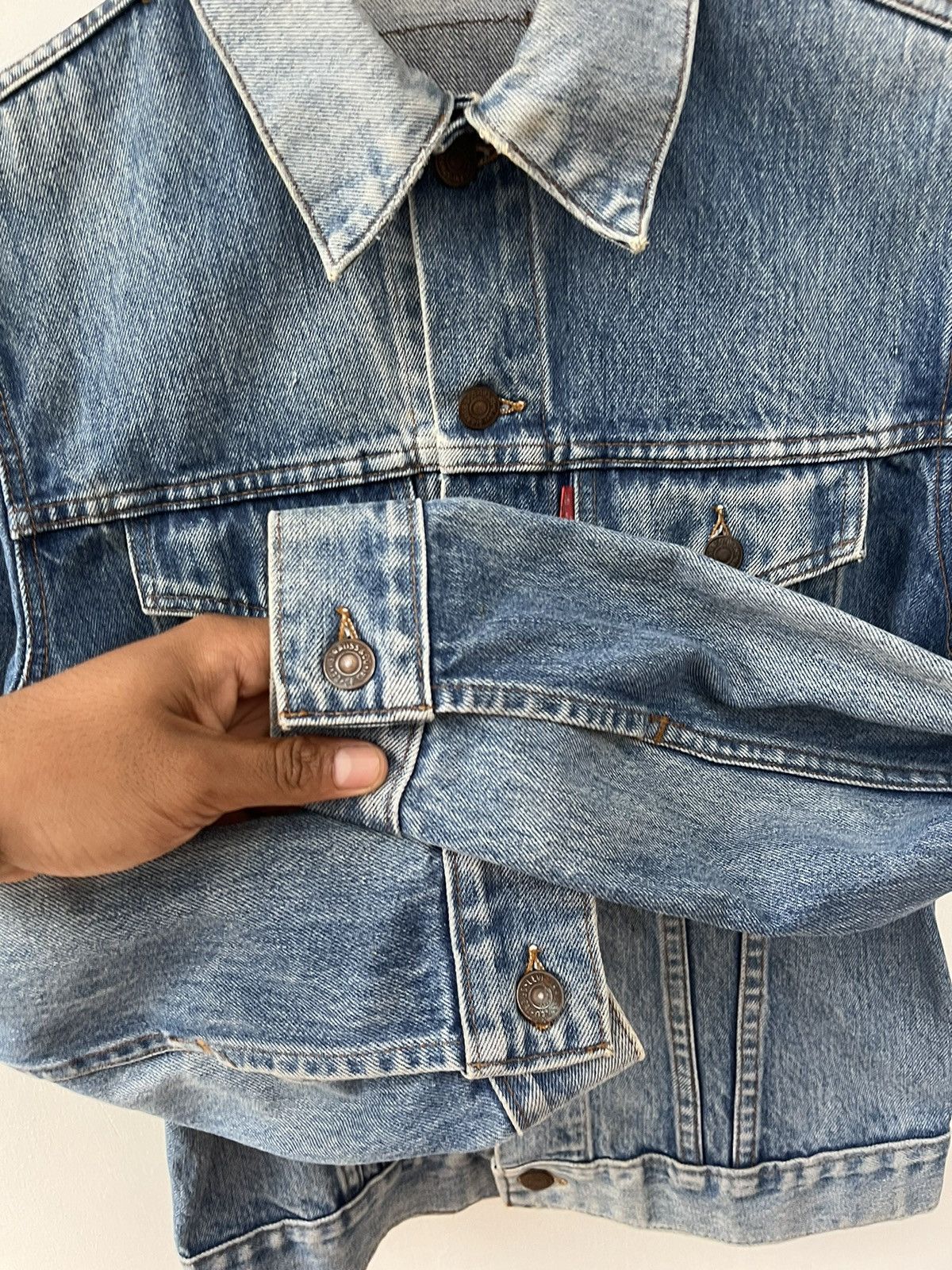Levi's 1970’s Levi Strauss 70505 Type III Trucker Jacket Size US XS / EU 42 / 0 - 4 Thumbnail
