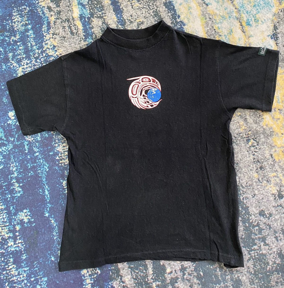 Manastash × Vintage Vintage 90s Manastash Tee Big Logo Size US M / EU 48-50 / 2 - 1 Thumbnail