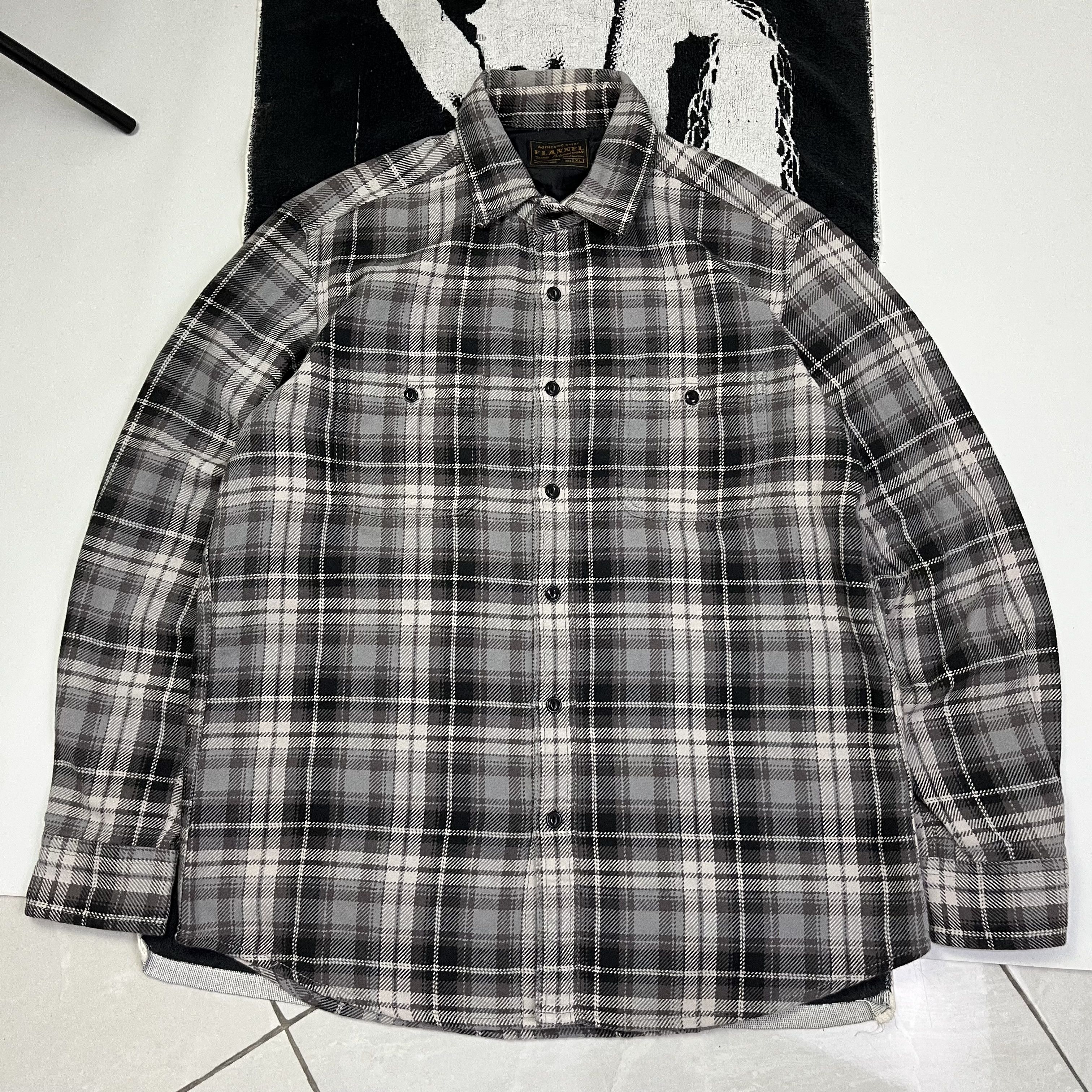 Flannel × Uniqlo Kurt Cobain Style uniqlo flannel long sleeve shirt Size US XL / EU 56 / 4 - 1 Thumbnail