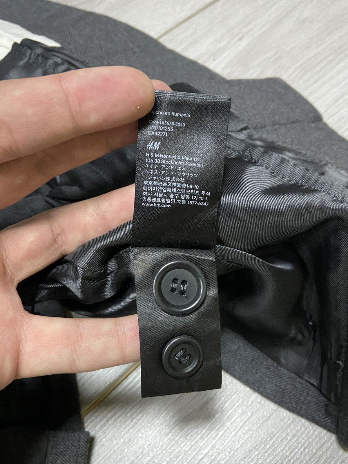 H&M × Maison Margiela Maison Margiela x H&M vintage designer woman blazer Size M / US 6-8 / IT 42-44 - 5 Thumbnail