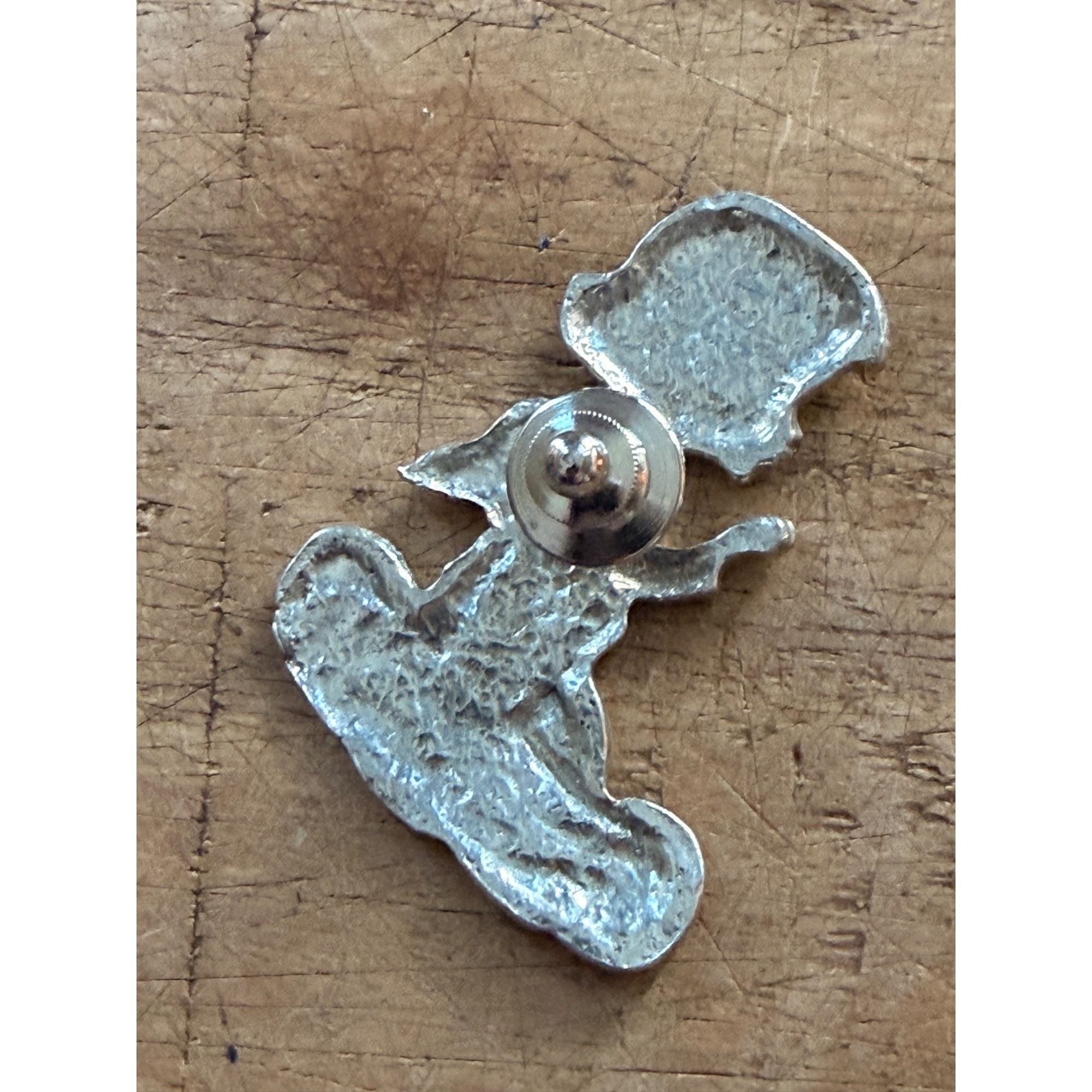 Other Angel Lapel Pin On Cloud With Box - Silver Tone - Small Size Size ONE SIZE - 5 Thumbnail