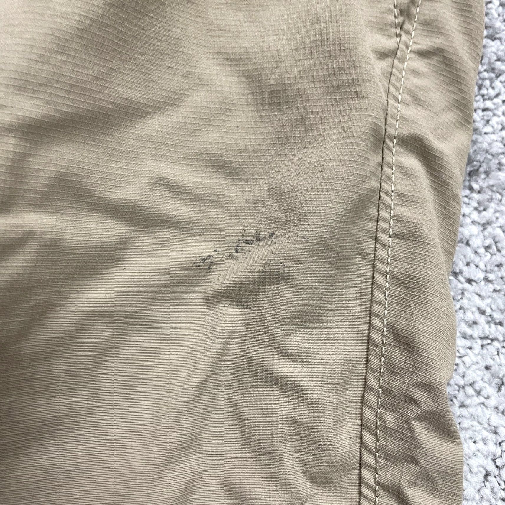 The North Face VINTAGE? No. The North Face Chino Shorts Mens 40 Brown Flat Front Nylon Active Outdoor Golf Size US 40 / EU 56 - 6 Thumbnail