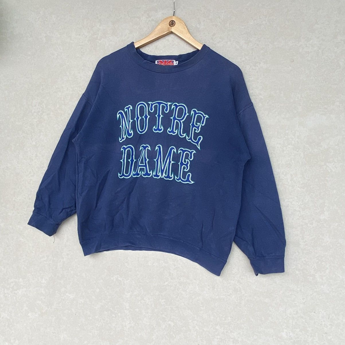 Other Vintage Charal Floral Big Printed Crewneck Sweatshirt Blue Size US M / EU 48-50 / 2 - 2 Thumbnail