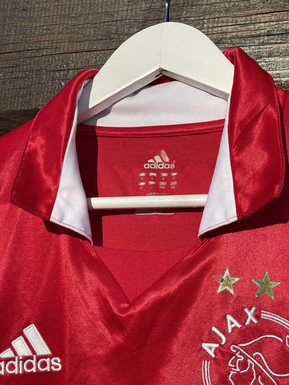 Adidas 2011 Adidas Ajax Amsterdam soccer jersey Size US L / EU 52-54 / 3 - 7 Thumbnail