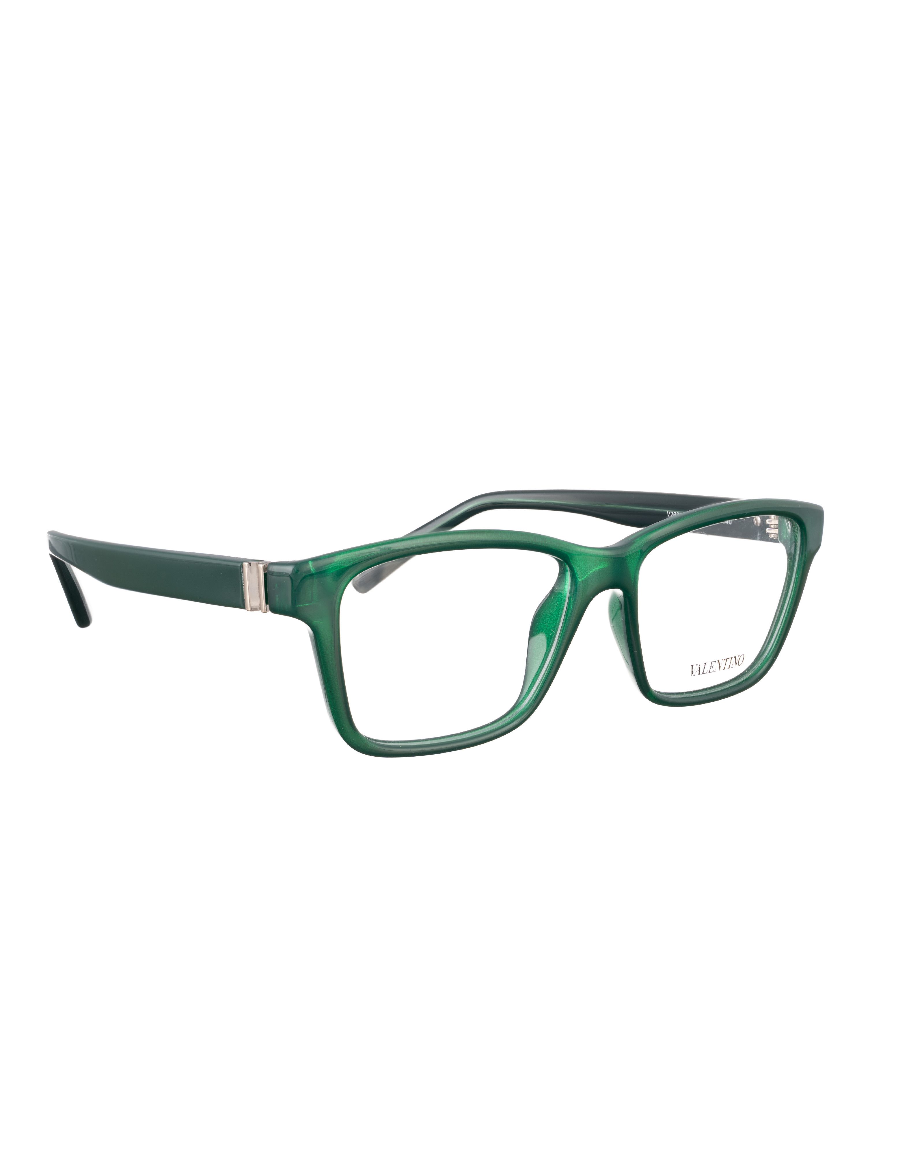 Valentino Valentino 00s Black & Green Nerd Glasses Size ONE SIZE - 1 Thumbnail
