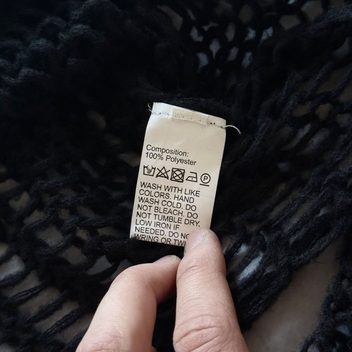 Hysteric Glamour Japan Mesh Hysteric Glamour Vibe Knit Ribbed Longsleeve Y2K Size M / US 6-8 / IT 42-44 - 4 Thumbnail