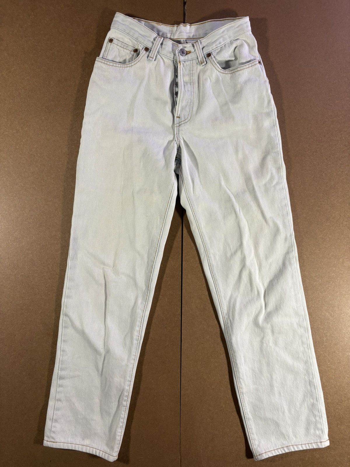 Levi's Vintage Clothing Vintage Levi’s 501 Jeans Made in USA Light Wash Denim Size M Size 30" / US 8 / IT 44 - 1 Thumbnail