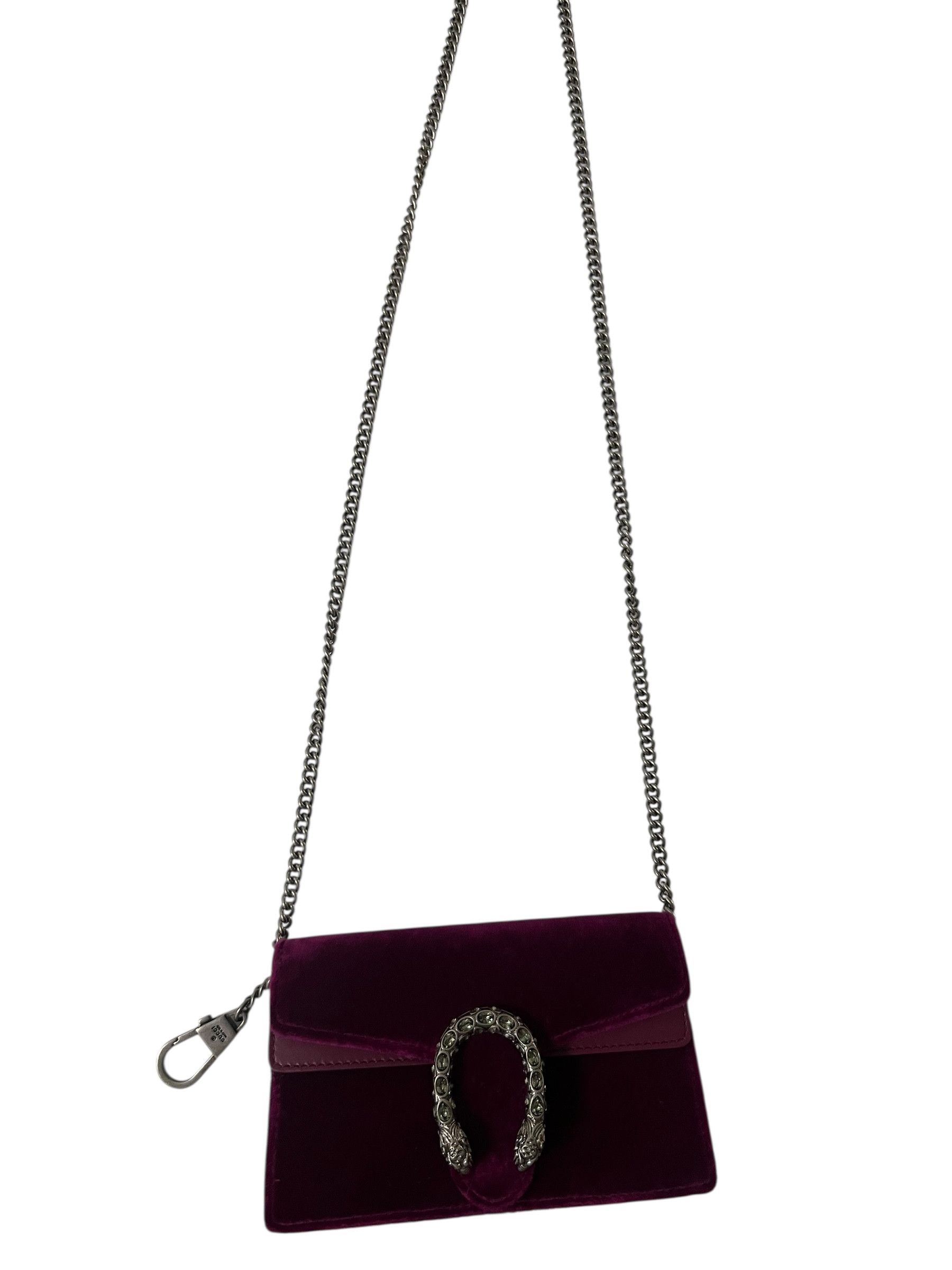 Gucci Gucci Dionysus velvet velour mini bag Size ONE SIZE - 7 Thumbnail