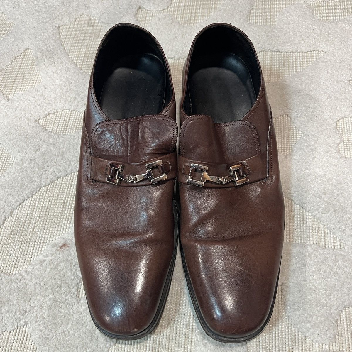 Bruno Magli Bruno Magli Horsebit Loafers Size US 14 / EU 47 - 2 Thumbnail