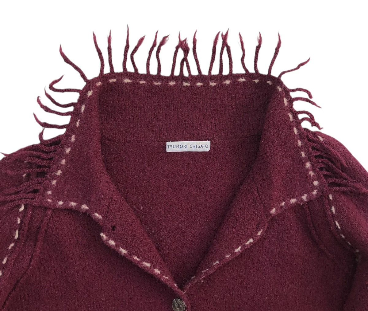 Issey Miyake Tsumori Chisato by Issey Miyake Knitted Cardigan Jacket Size M / US 6-8 / IT 42-44 - 14 Thumbnail