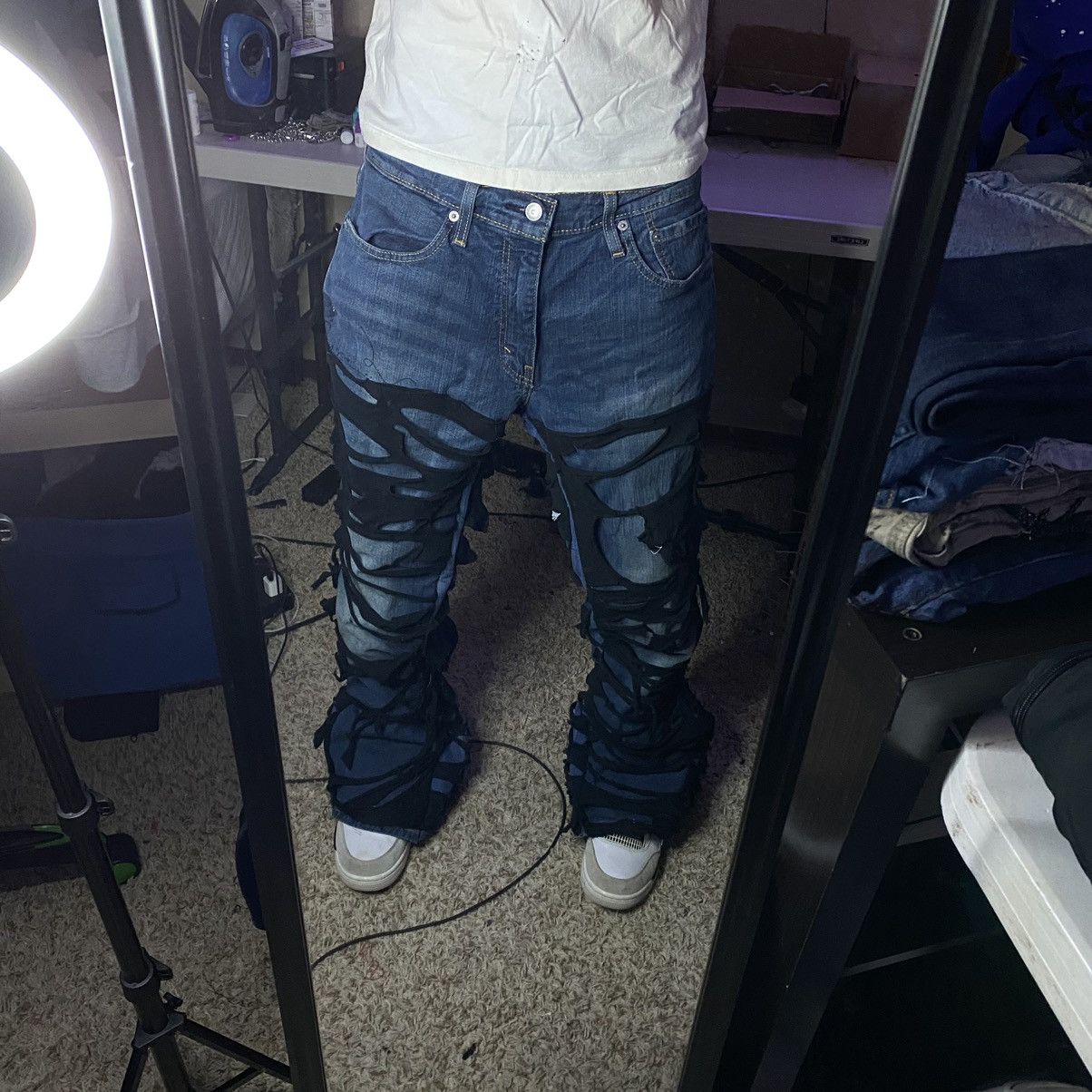 Other Dark Invader Jeans Size US 33 - 7 Thumbnail