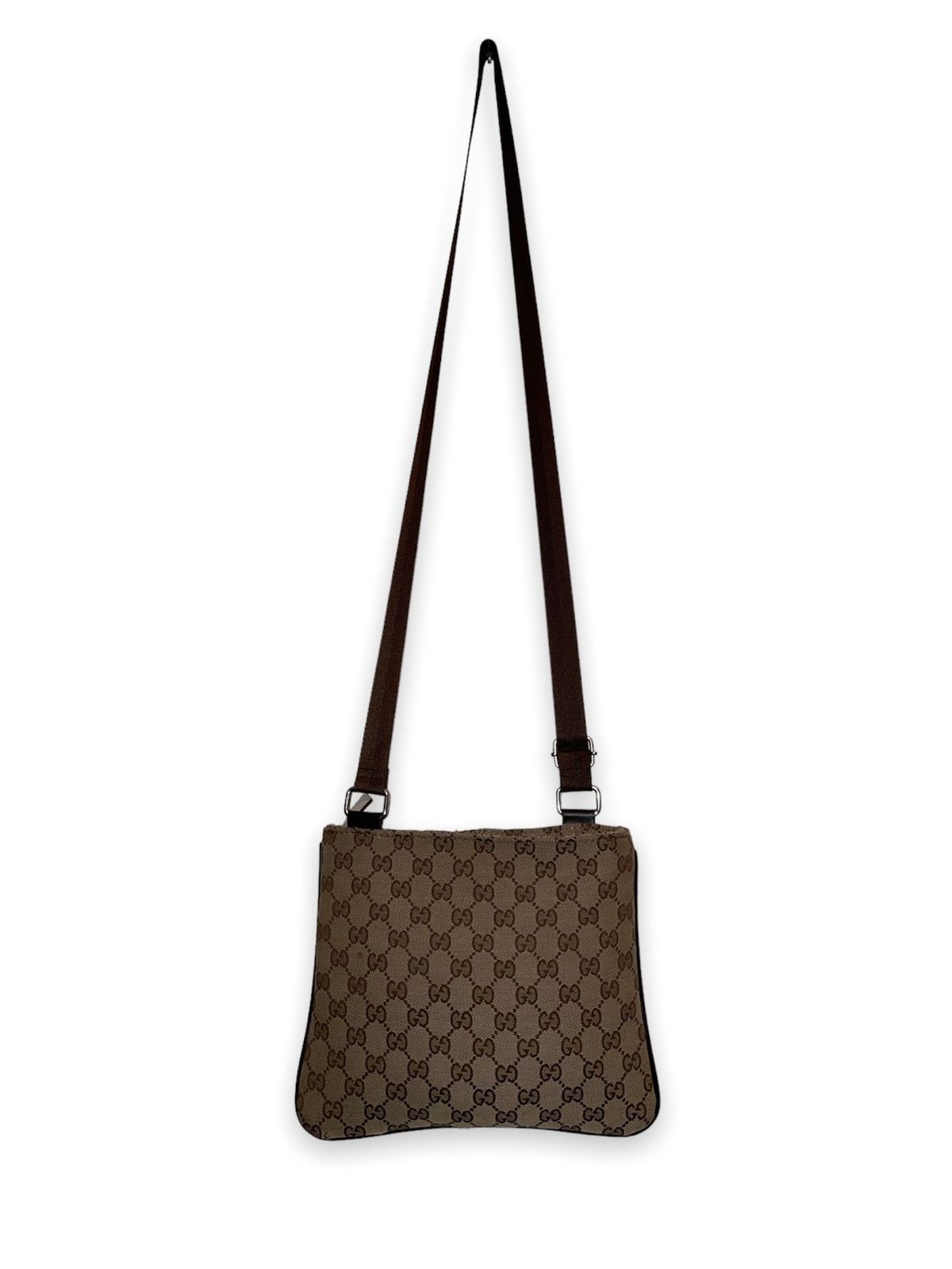 Gucci × Handmade × Vintage Supreme Crossbody HandMade Messenger Side Tote Shoulder Bag Size ONE SIZE - 3 Thumbnail
