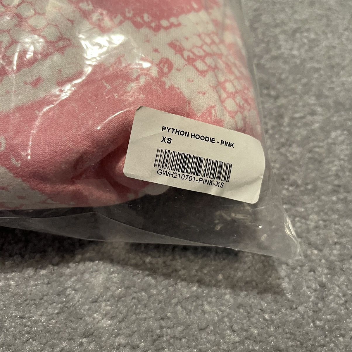 Golf Wang Brand New Golf Wang Snake Python Embroidered Hoodie - Pink Size US XS / EU 42 / 0 - 8 Thumbnail