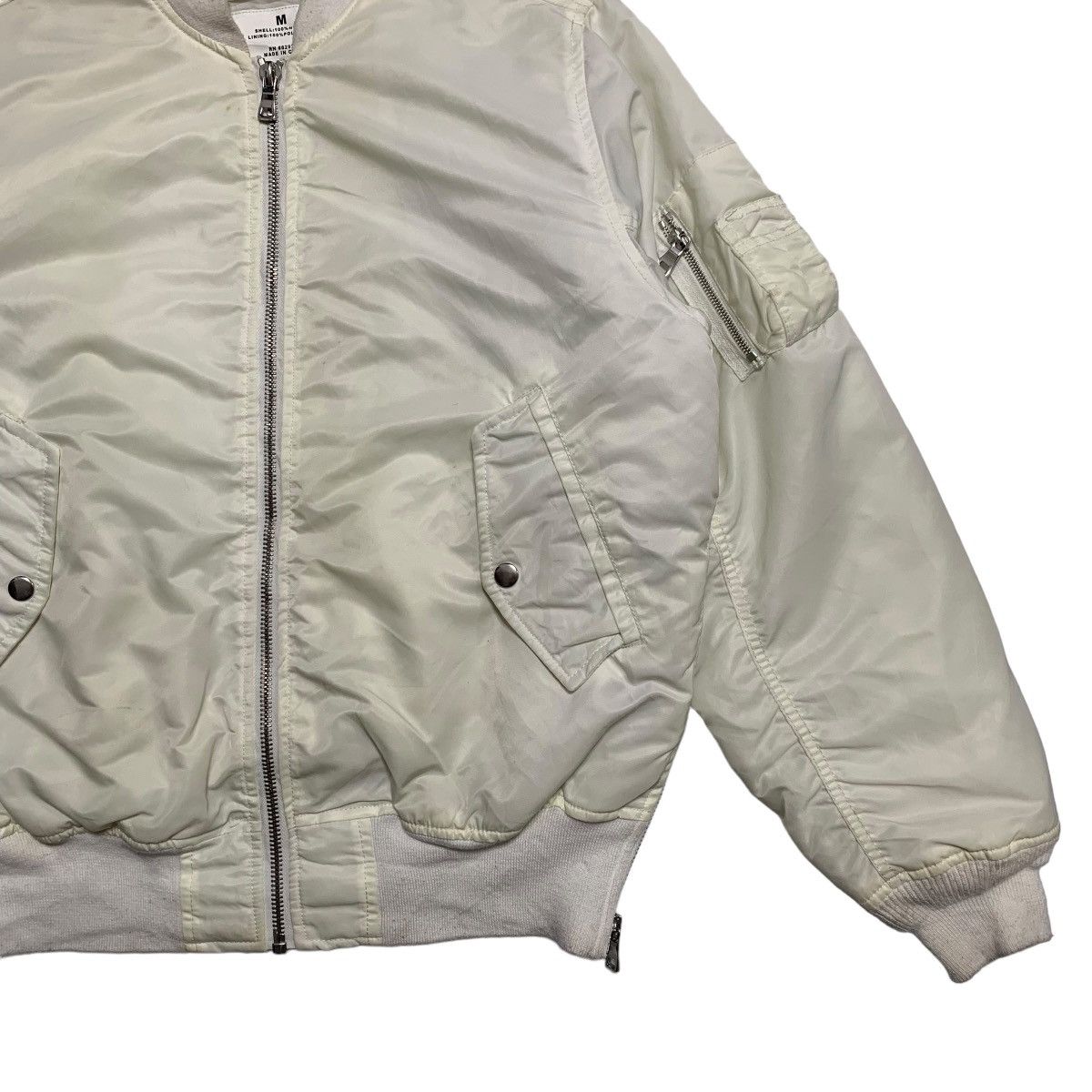 Smoke Rise Vintage Smoke Rise Army Flight Bomber Jacket Size US M / EU 48-50 / 2 - 3 Thumbnail