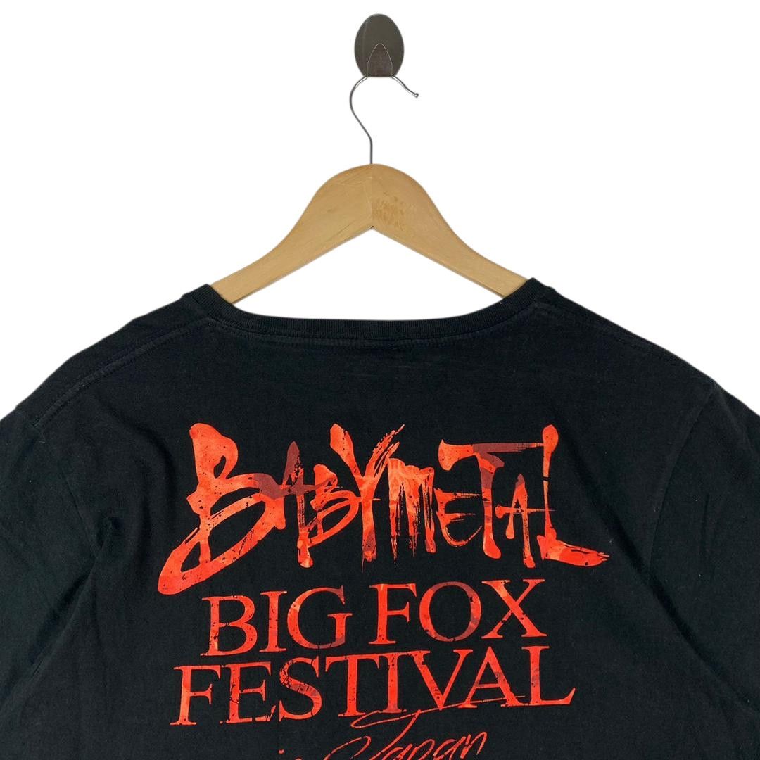 Other Vintage BABY METAL Big fox festival Japanese band tee Size US L / EU 52-54 / 3 - 9 Thumbnail
