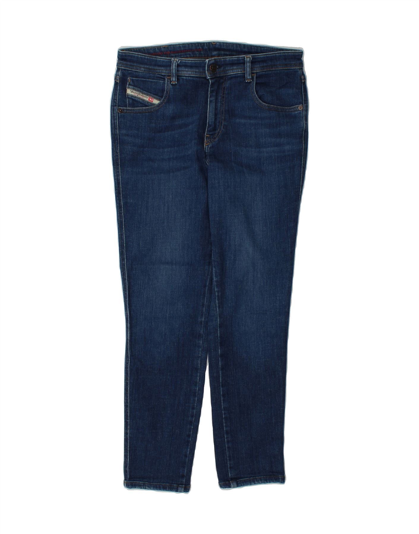 Diesel Womens Skinny Jeans W29 L28 Blue Cotton Size 42" / US 20 - 1 Thumbnail