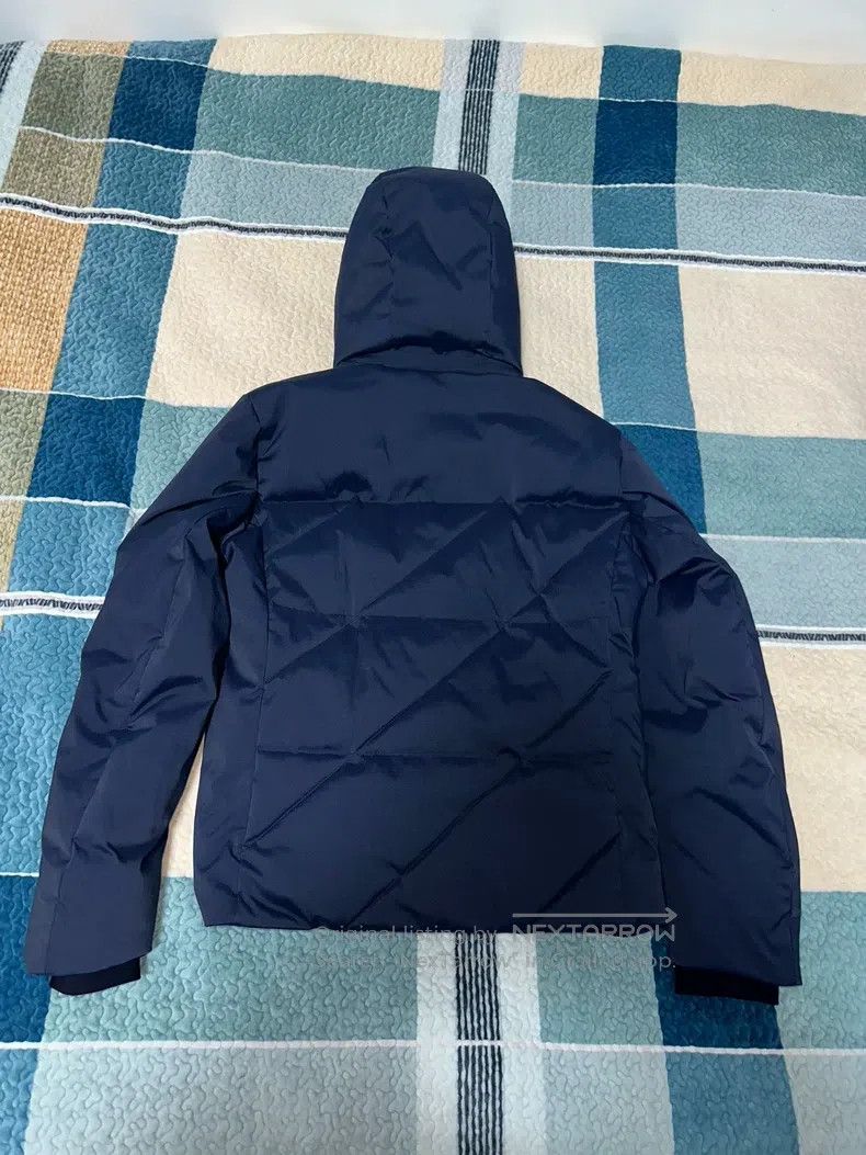 Hermes Hermes Zip-up hooded jacket with down filling, navy blue, Size US M / EU 48-50 / 2 - 5 Thumbnail