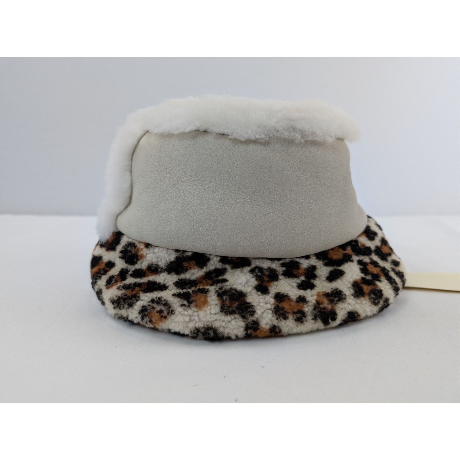 Marni o1rshd1 Size: L / Shearling Leopard Print Bucket Cap / Hat Size ONE SIZE - 5 Thumbnail