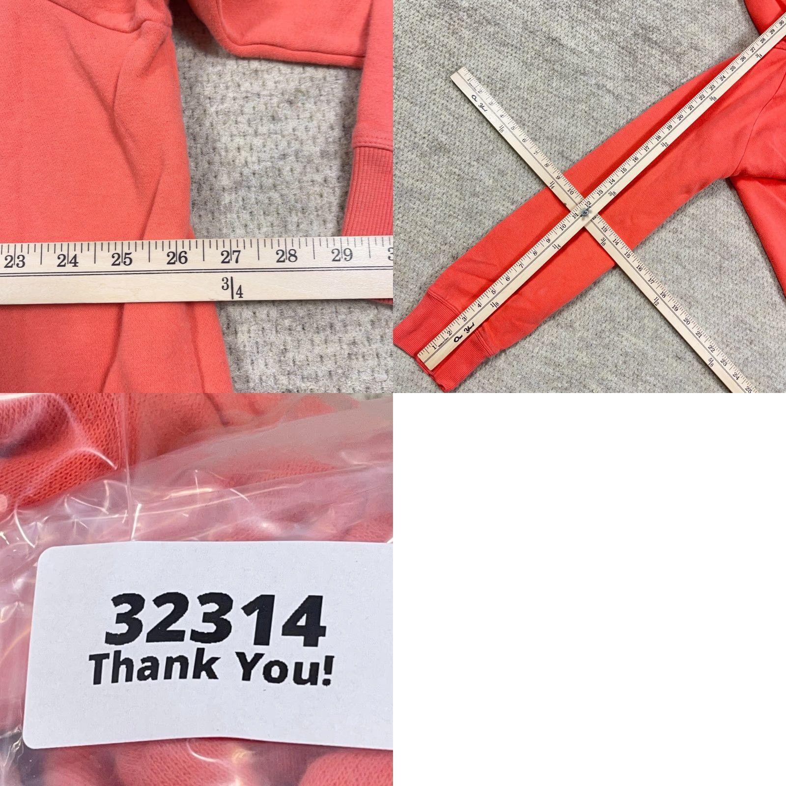 Under Armour Under Armour Hoodie Women 2X Orange White Sweatshirt Pullover Casual Activewear Loose Fit Warm Size XXL / US 16-18 / IT 52-54 - 8 Thumbnail
