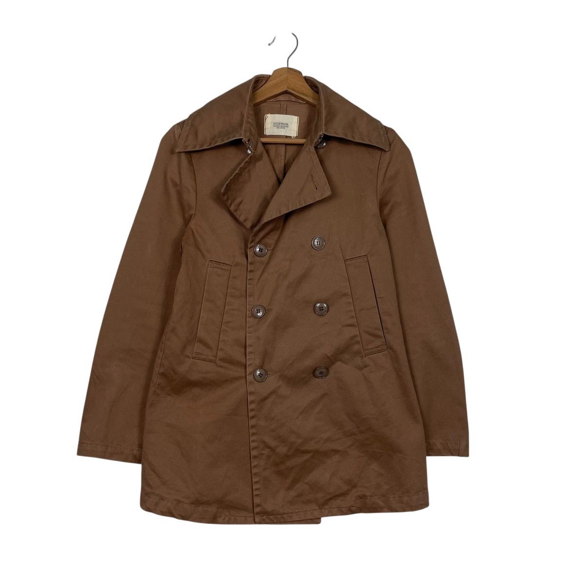 Zucca Zucca Travail Double Breasted Cotton Jacket Size US XS / EU 42 / 0 - 1 Thumbnail