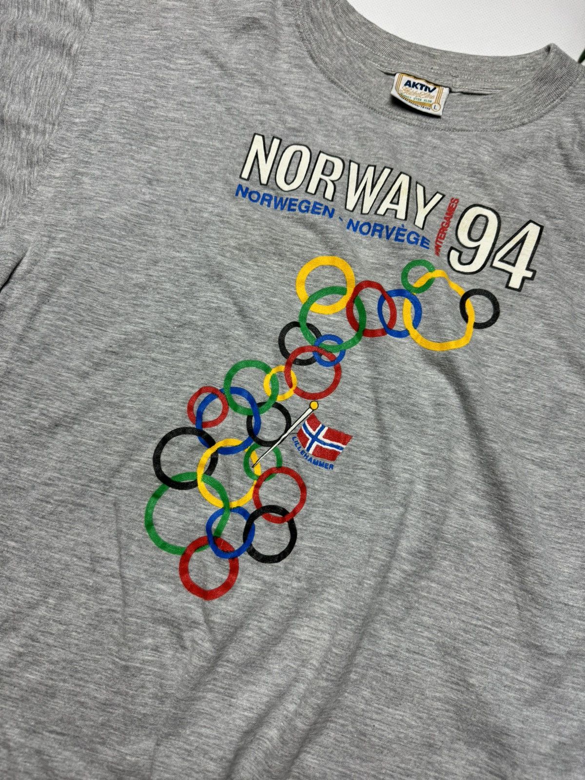 Dale Of Norway × Vintage Rare Vintage t shirt activ Norway 1994 y2k Size US L / EU 52-54 / 3 - 2 Thumbnail