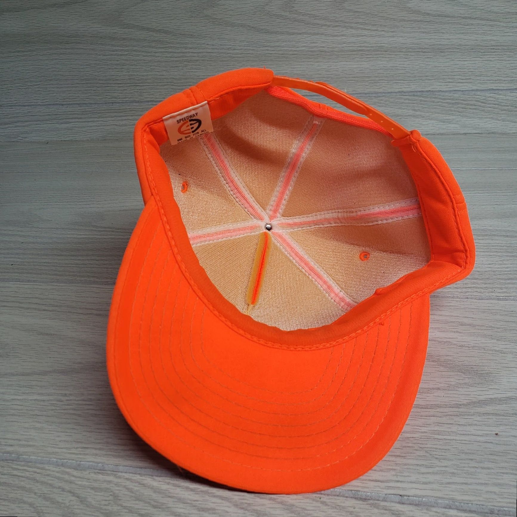 Vintage VINTAGE Sovran Bank Orange Polyester Hat Cap Baseball Adult Snapback Size ONE SIZE - 5 Thumbnail