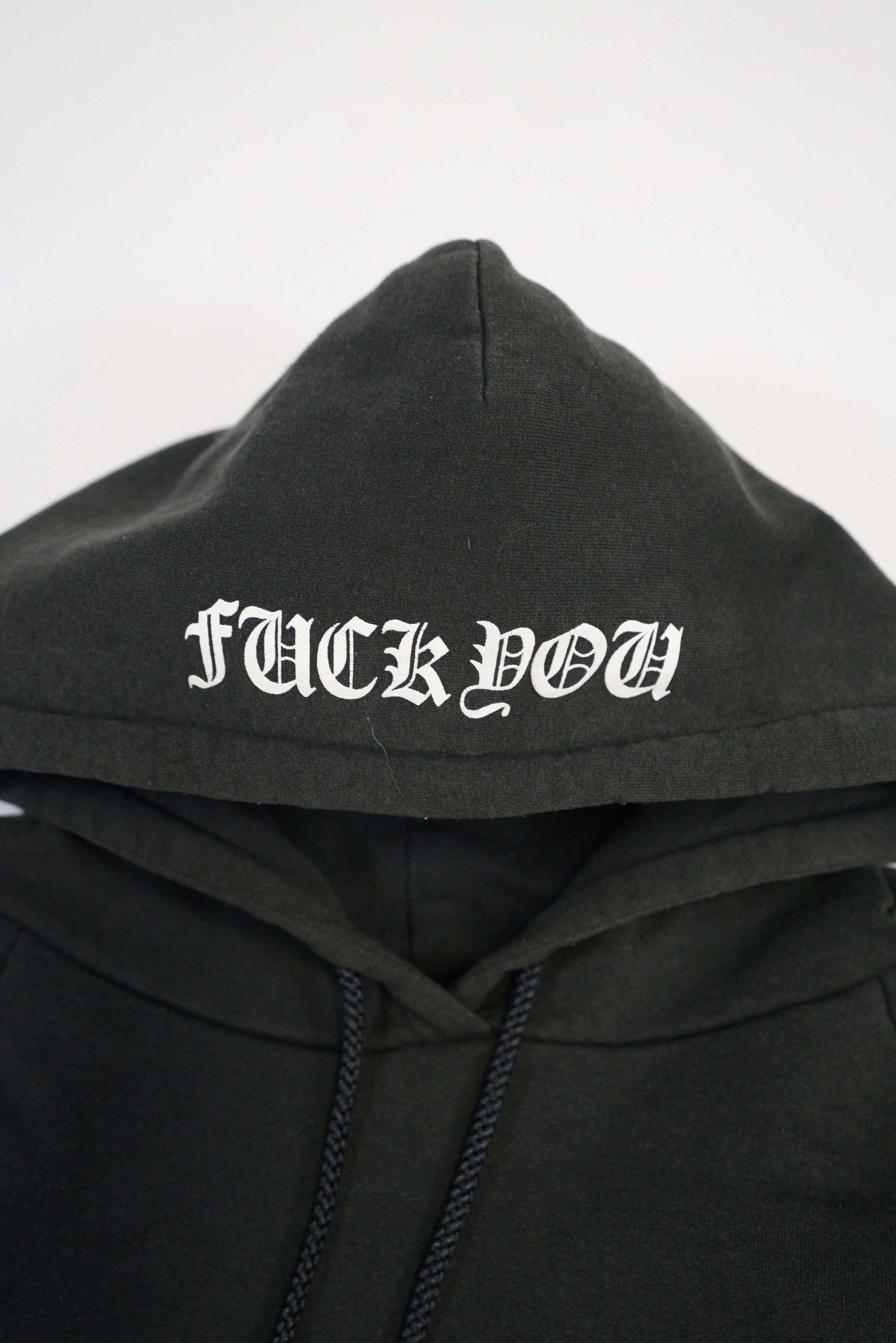 Chrome Hearts Chrome Hearts Vintage Fuck You Horseshoe Thermal Hoodie Size US S / EU 44-46 / 1 - 3 Thumbnail