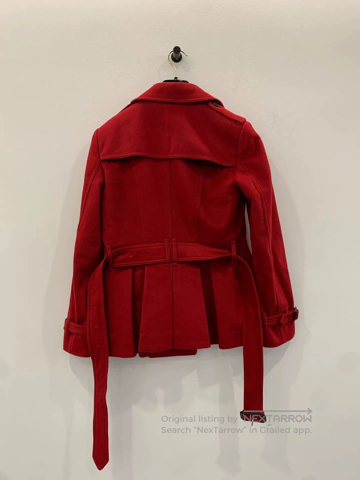 Burberry Burberry Red Women's Double. Size XS / US 0-2 / IT 36-38 - 2 Thumbnail