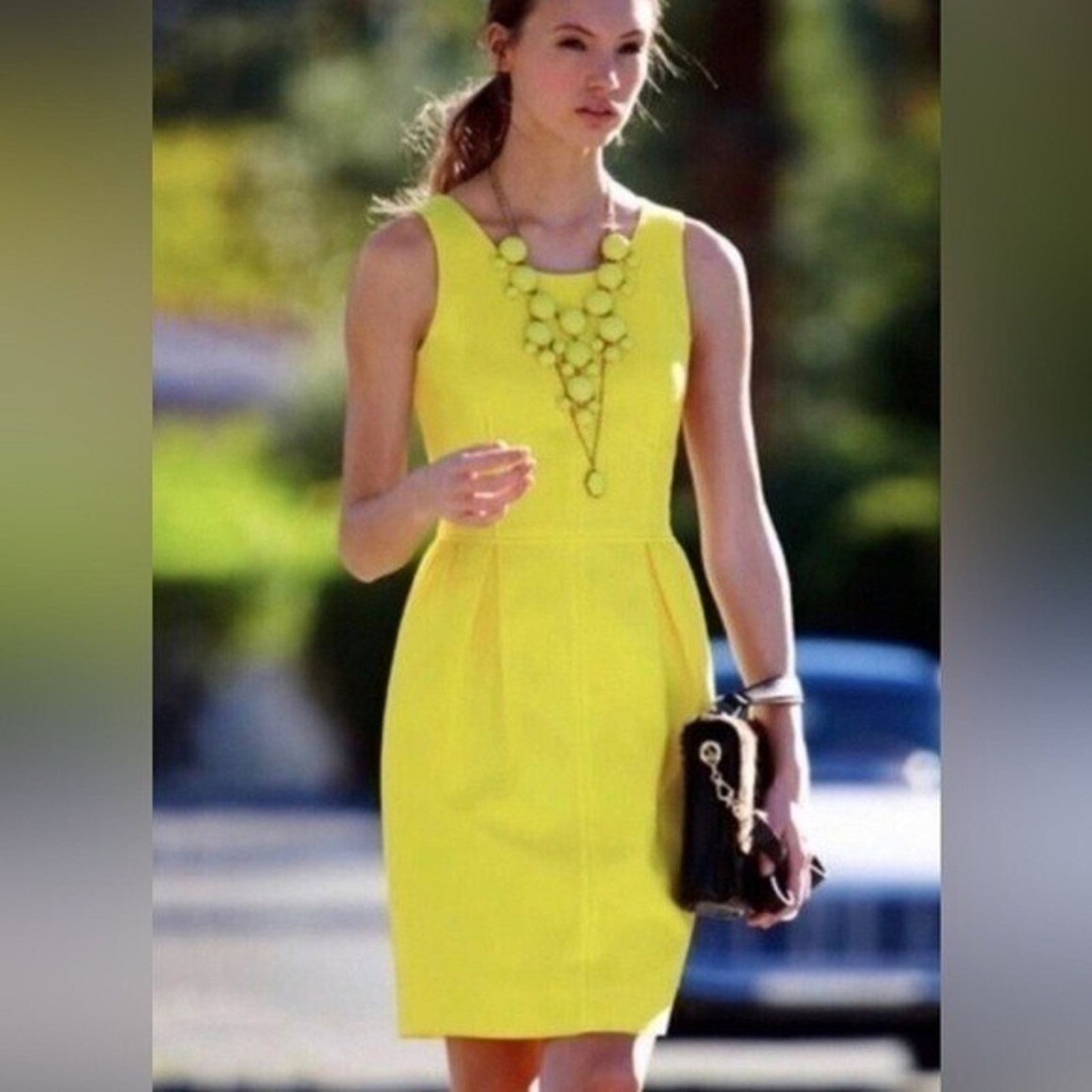 J.Crew J.Crew dress work to wear shirtdress size 4 A000282 Size S / US 4 / IT 40 - 1 Thumbnail