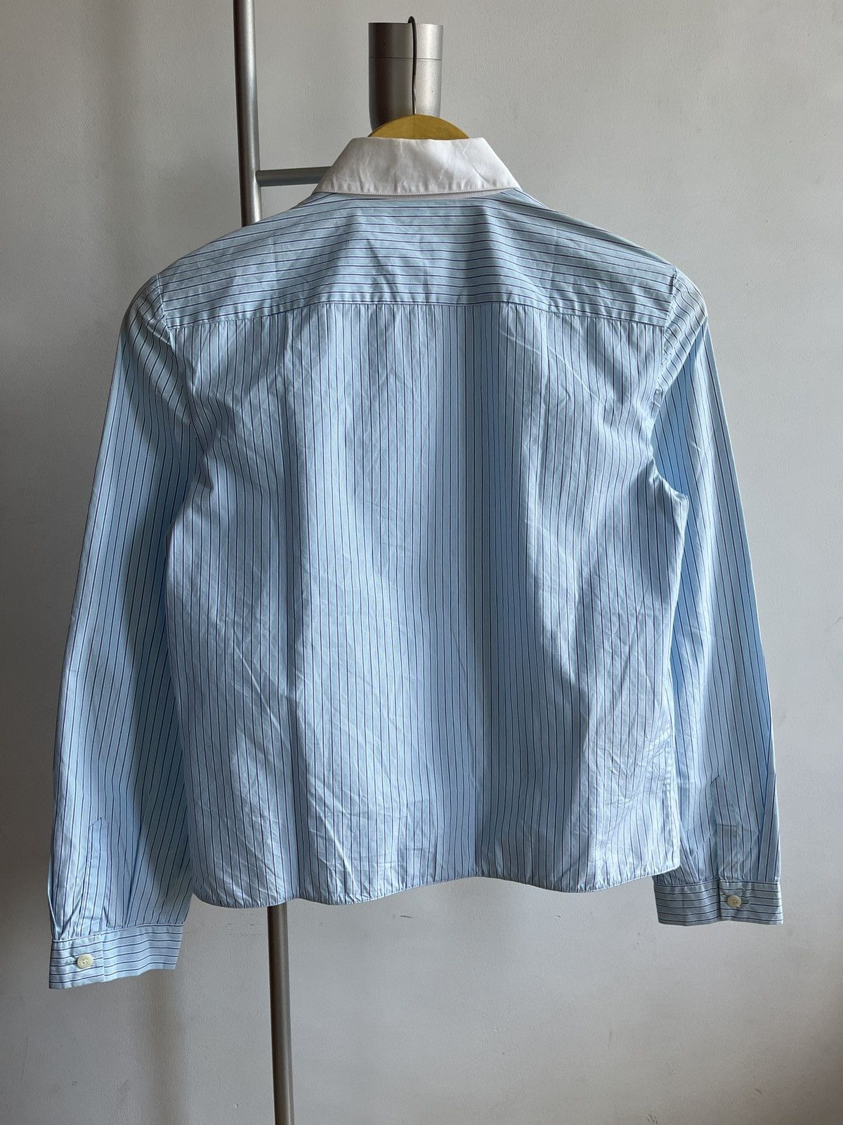 Prada Prada Ruffle Button Up Shirts Size XS / US 0-2 / IT 36-38 - 12 Thumbnail