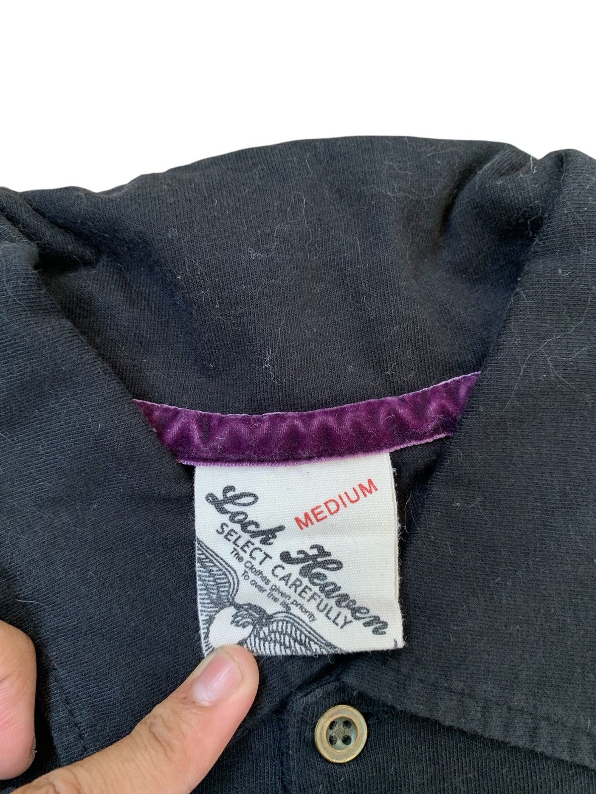 Japanese Brand 2000s japanese archive lock heaven skull longsleeve tee Size US M / EU 48-50 / 2 - 4 Thumbnail