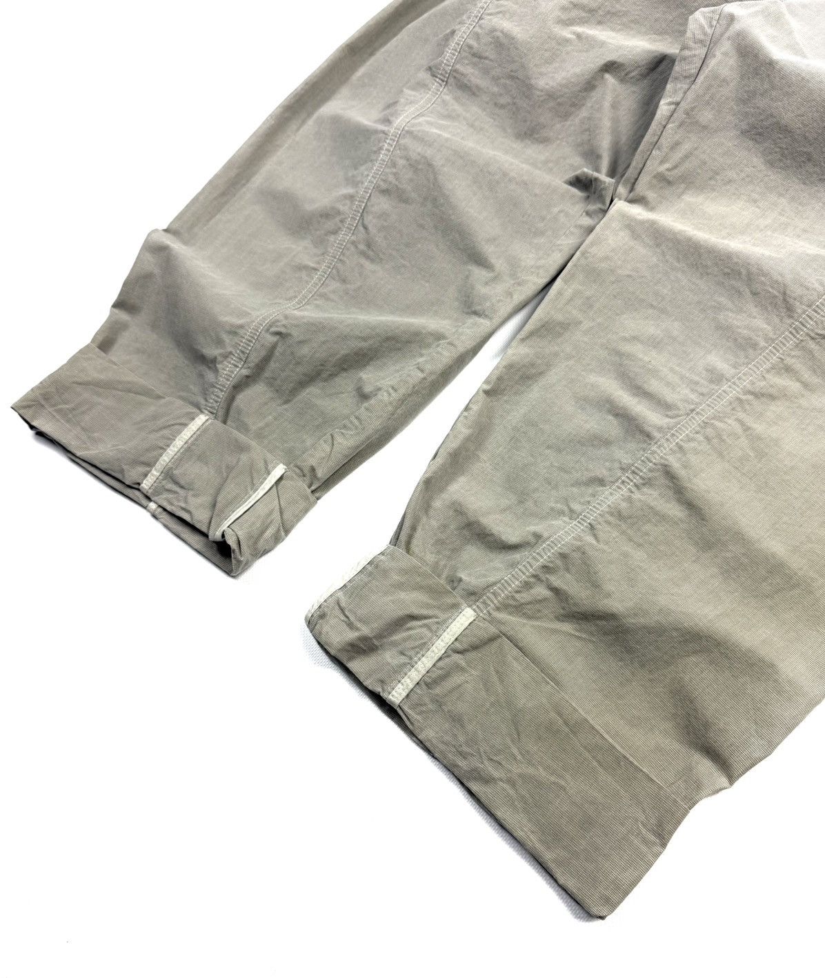 Annette Gortz Annette Görtz Rare Waxed Pants Gingham Beige L/XL Avantgarde Size 36" / US 14 / IT 50 - 9 Thumbnail