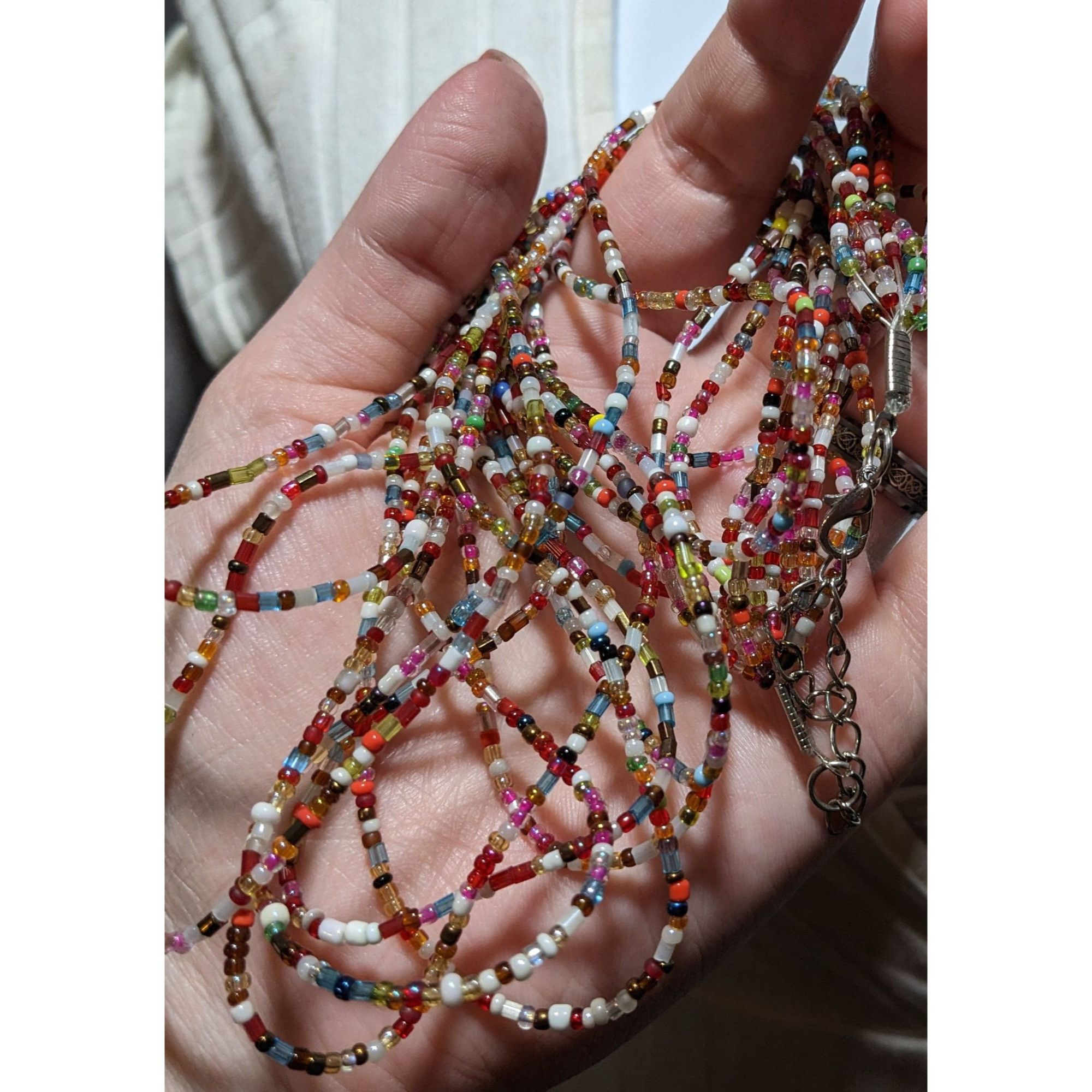 Other Chaotic Rainbow Beaded Necklace Size ONE SIZE - 7 Thumbnail