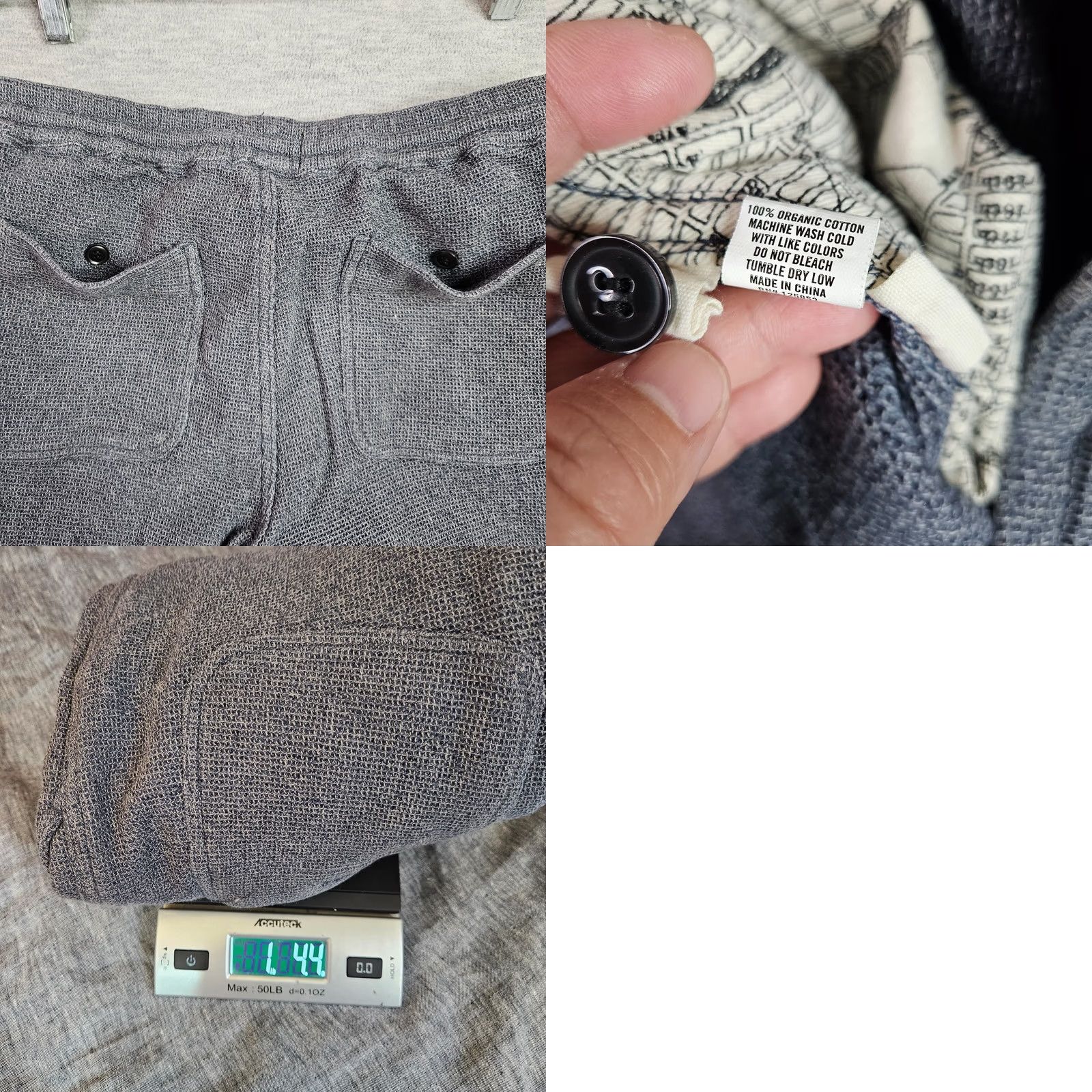 Taylor Stitch Taylor Stitch Jogger Pants Men M Gray Drawstring Lounge Sweatpants Size US 31 - 8 Thumbnail