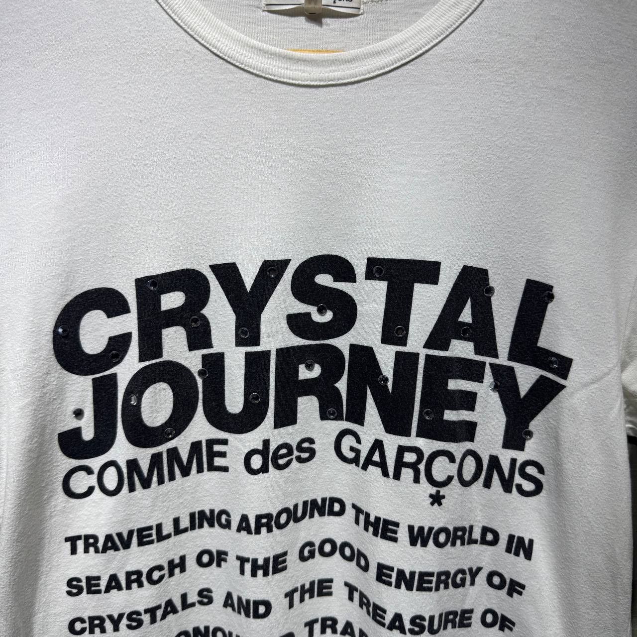 Comme des Garcons Comme Des Garcon Crystal Journey Swarovski tee Size US S / EU 44-46 / 1 - 2 Thumbnail