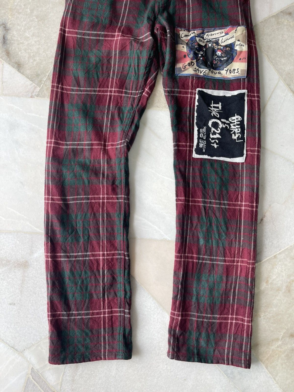 Comme des Garcons Homme Plus FW 2008 Comme Des Garcons Homme Pluse Sex Pistol Jimie Ried Size US 30 / EU 46 - 4 Thumbnail