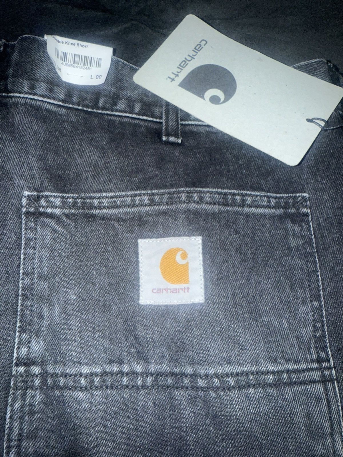 Carhartt Carhartt WIP Double Knee Shorts size 38 stone washed NEW Size US 38 / EU 54 - 5 Thumbnail