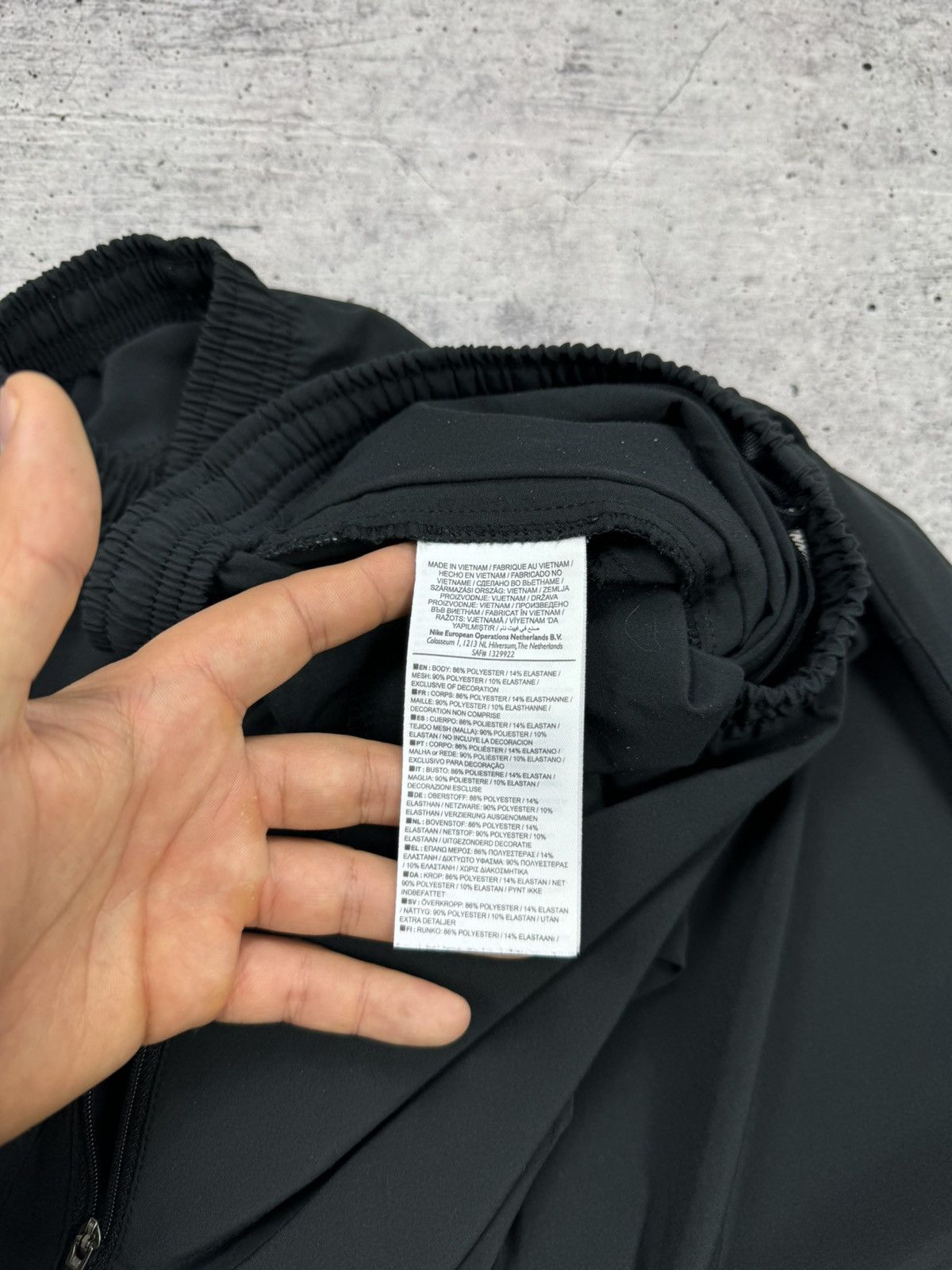 Nike Vintage Nike Y2K Style Reflective Swoosh Logo Drill Pants Size US 34 / EU 50 - 13 Thumbnail