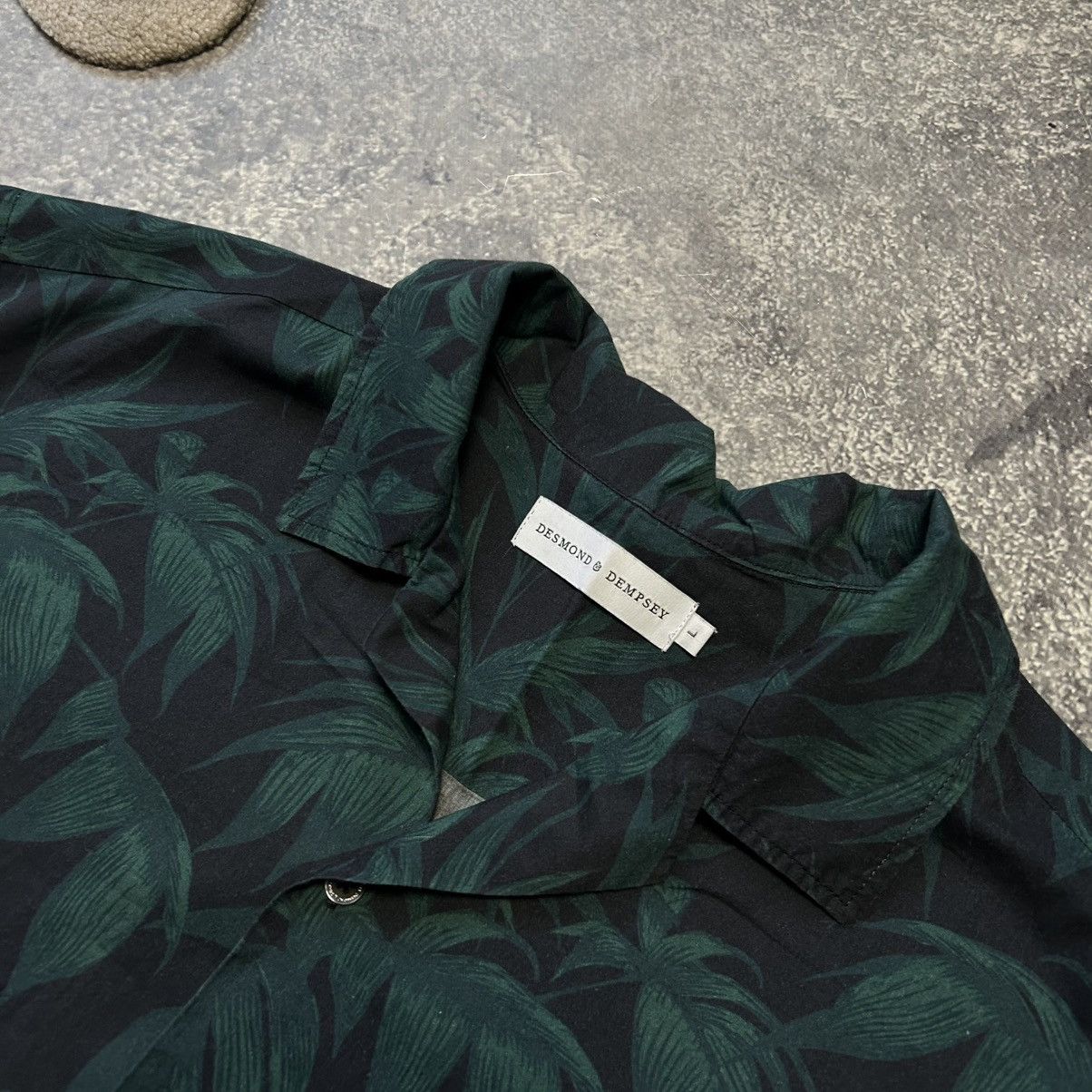 Other Designer Desmond & Dempsey Graphic Button Pijama Shirt Size US L / EU 52-54 / 3 - 3 Thumbnail