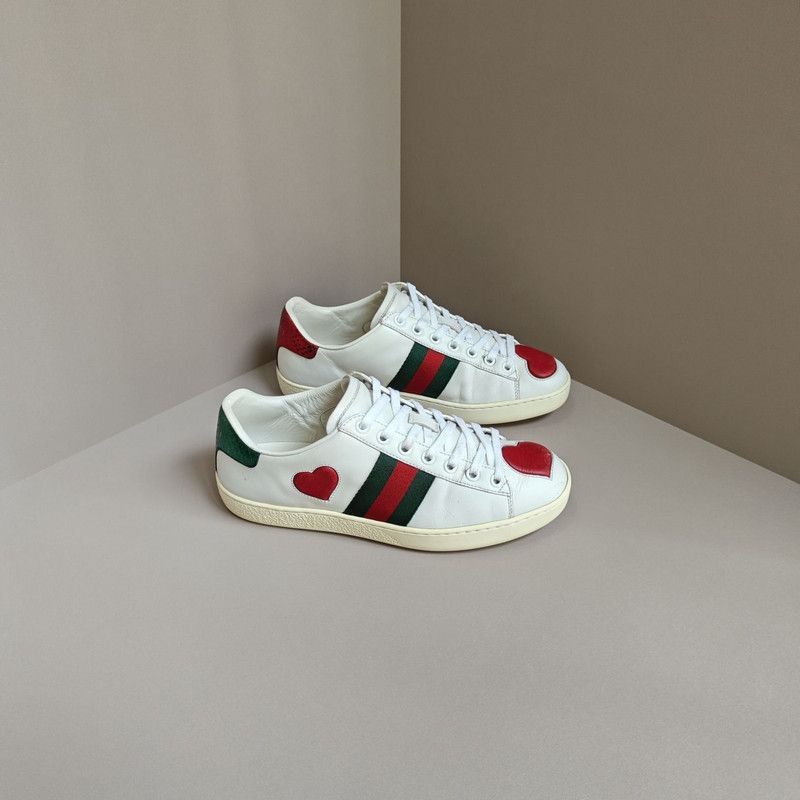 Gucci Gucci Ace Sporty Fashion Sneakers for Women - Size US 5 / IT 35 - 6 Thumbnail