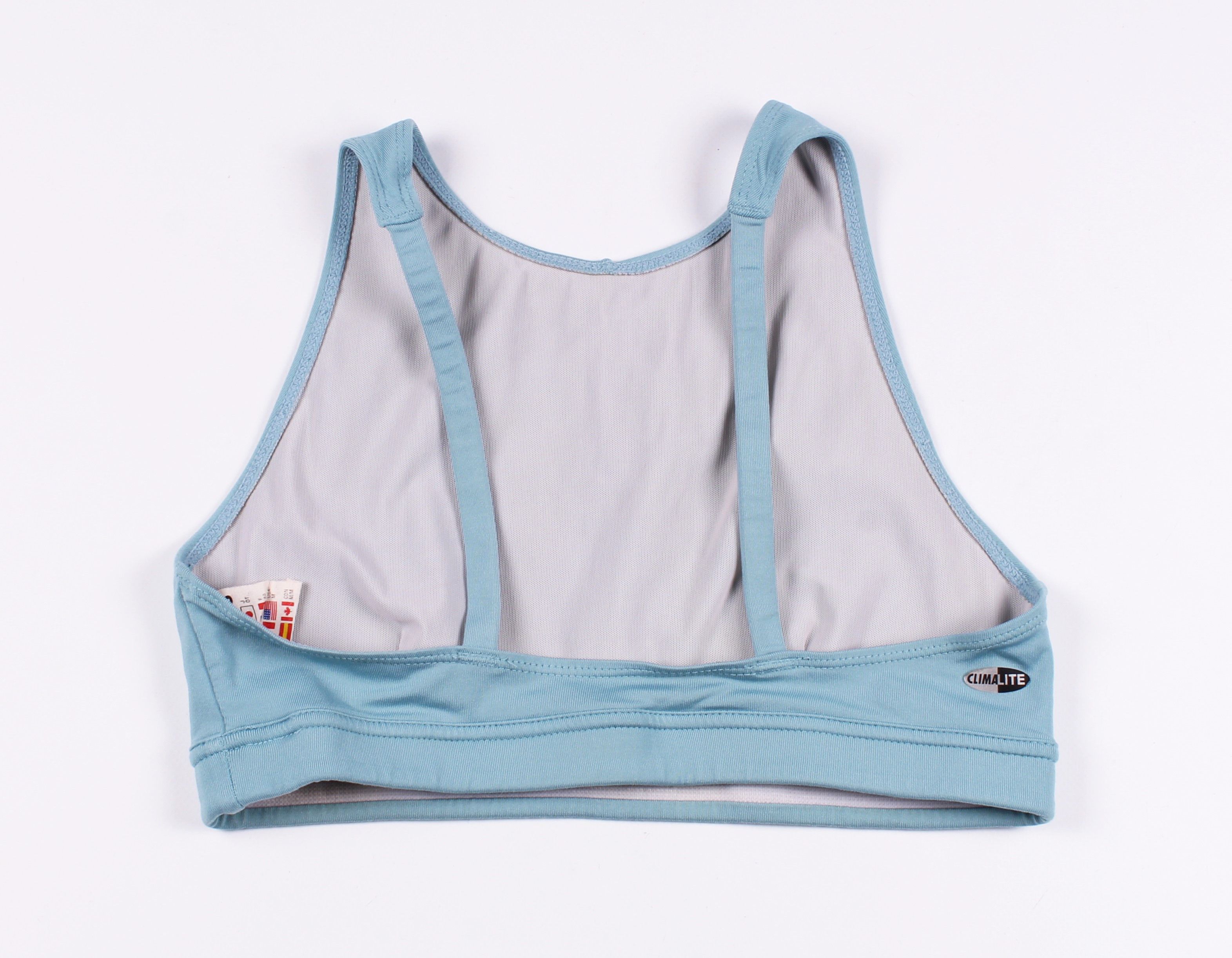 Adidas Adidas Vintage 90's Blue Cropped Sport Top Size M / US 6-8 / IT 42-44 - 7 Thumbnail