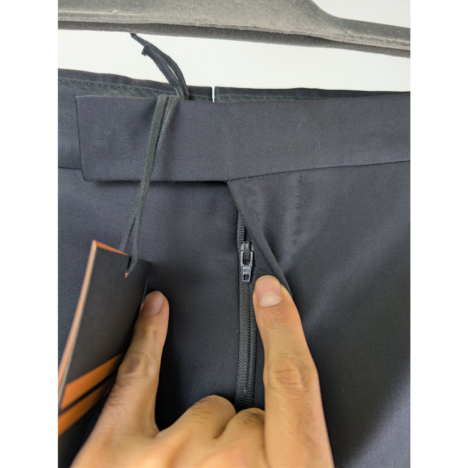 Ermenegildo Zegna o1rshd1 Mens Suit - Blazer and Casual Pants in Black Size US M / EU 48-50 / 2 - 19 Thumbnail
